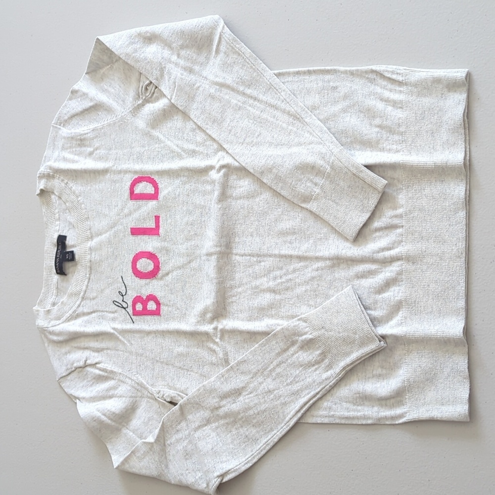 Banana Republic "Be Bold" Sweater